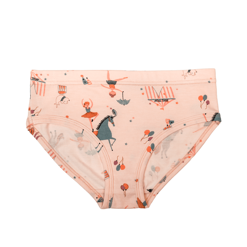 Girls' Briefs with Cartoon Prints